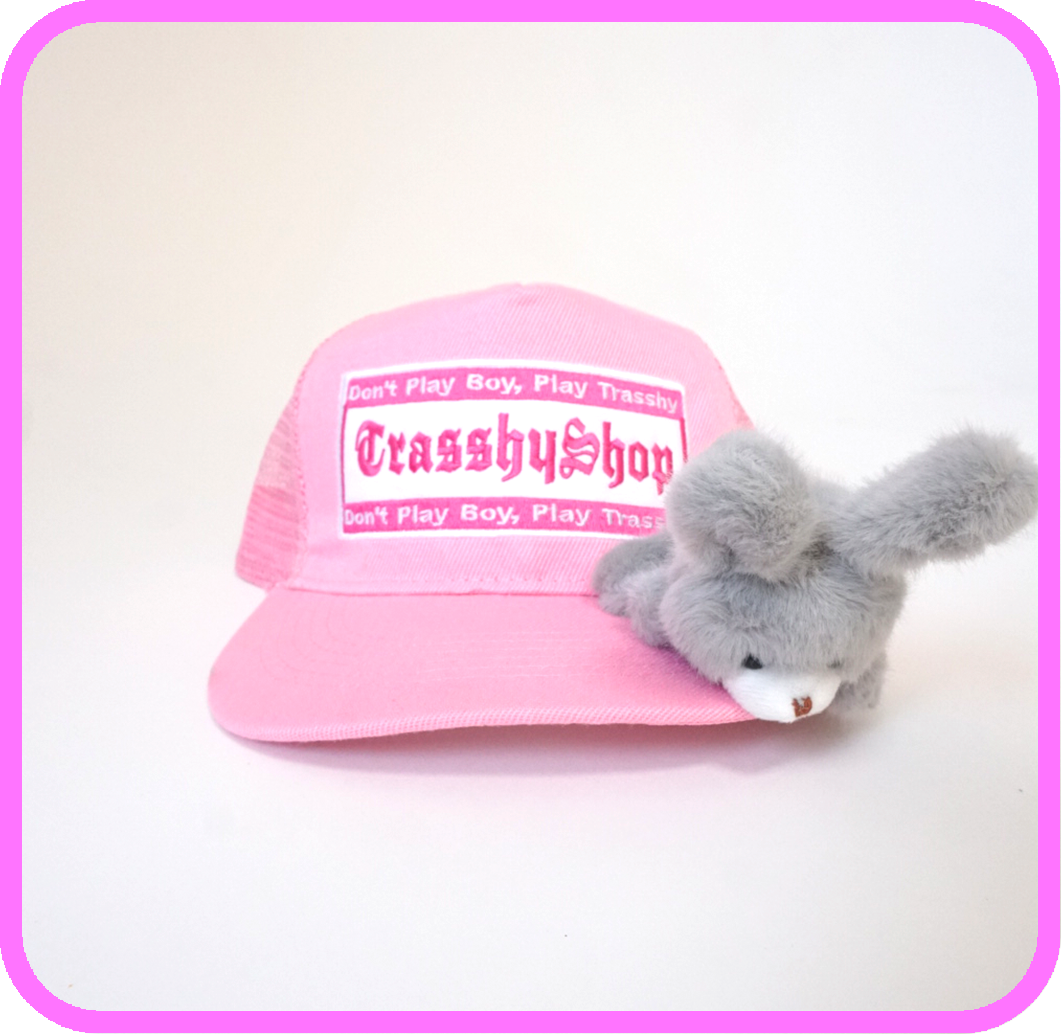 PinkTruckerToyCap